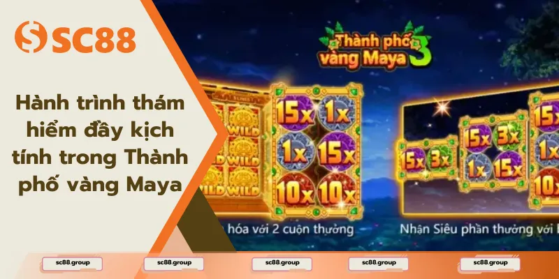Hành trình thám hiểm đầy kịch tính trong Thành phố vàng Maya